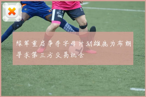 绿军重启争夺字母计划雄鹿为布朗寻求第三方交易机会